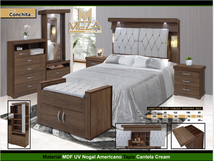 Recamara Conchita KS